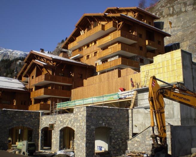 construction résidence de Tourisme Haute Savoie