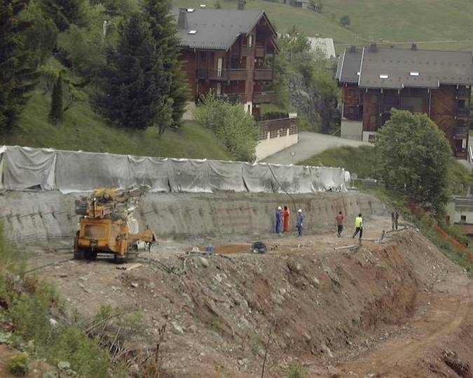 mur souténement béton et paroi Savoie CRIS BTP