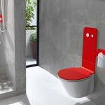 vente WC suspendu couleur rouge CRIS BTP Savoie
