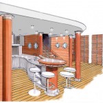 plan bar décorateur intérieur en Savoie