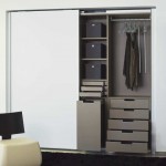 armoire dressing avec rangements corbeille